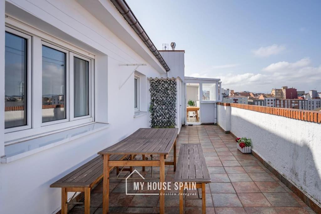 Myhousespain - Atico Con Gran Terraza En Appartement Gijón