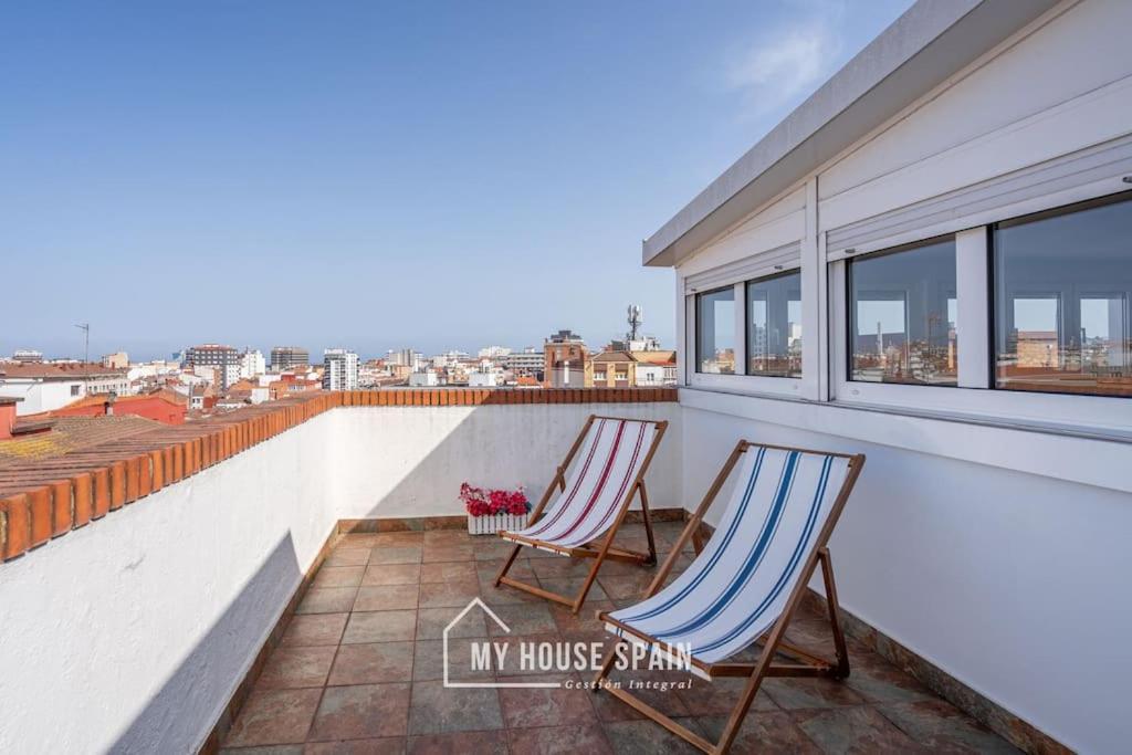 Myhousespain - Atico Con Gran Terraza En * Gijón